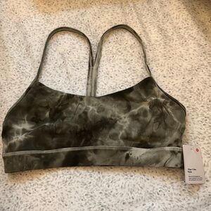 Lululemon Athletica Green Tie-Dye Sports Bra NWT